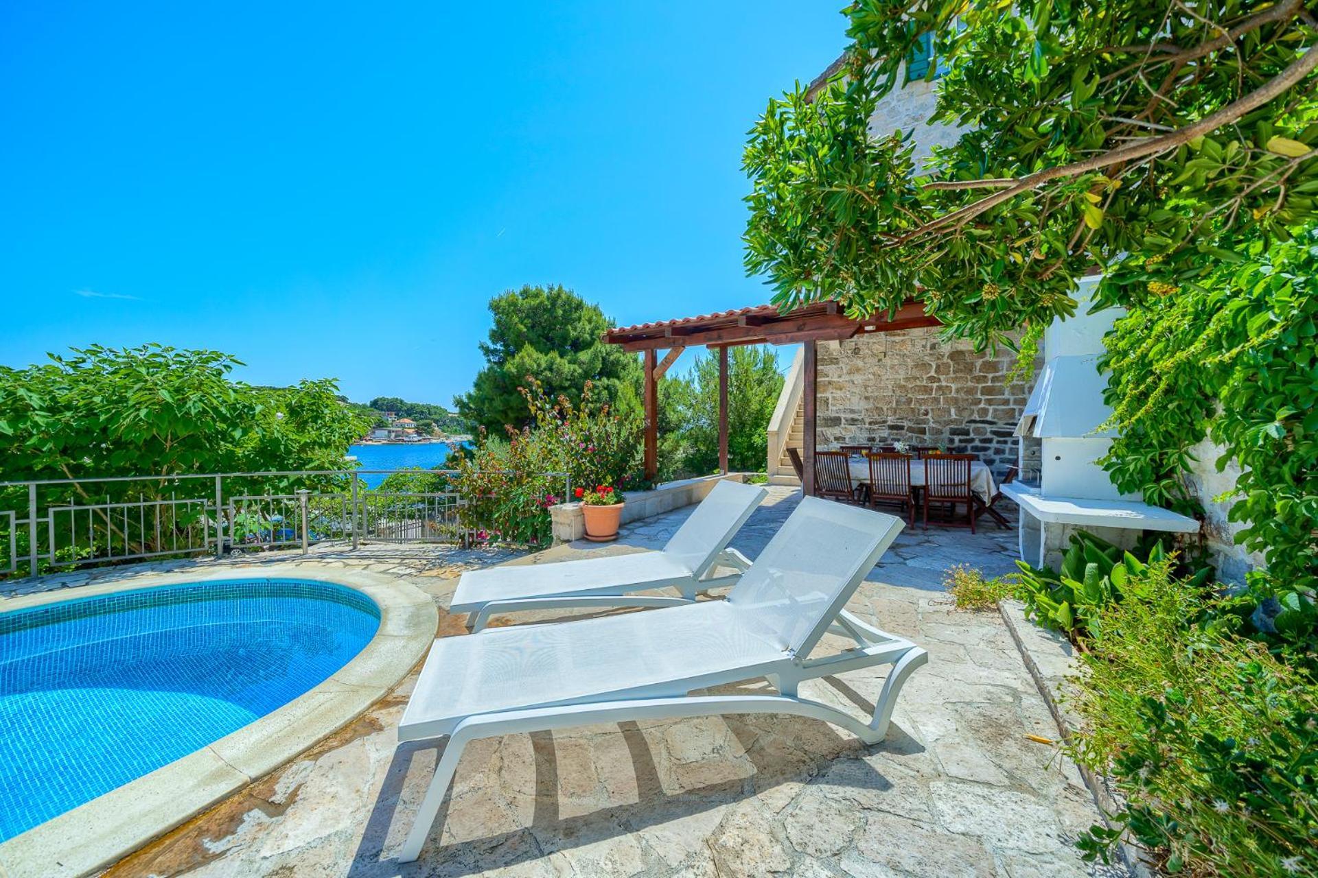 Villa Bonaca Perfect Location For A Holiday With Friends Or Family, Heated Pool Сумартин Экстерьер фото