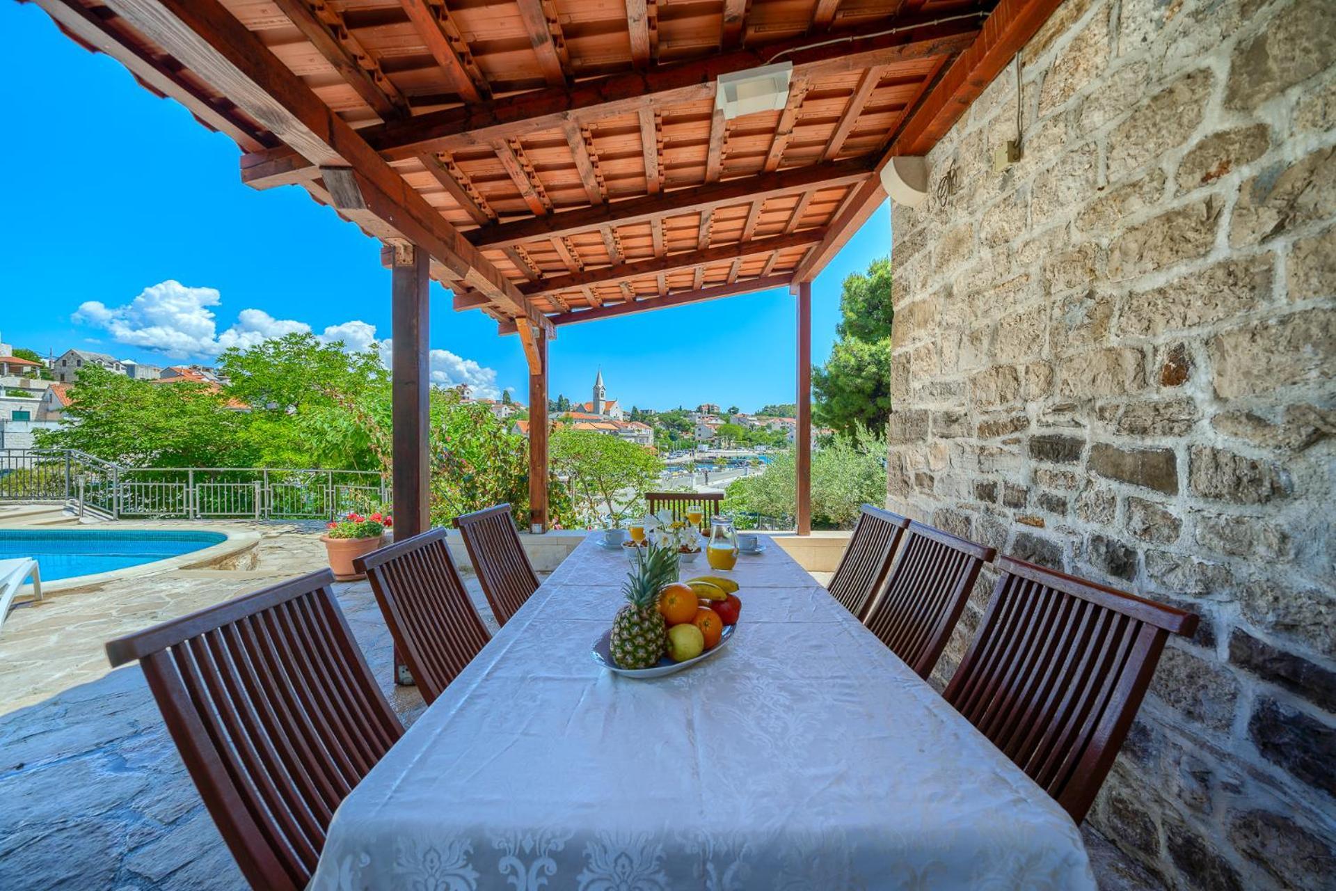 Villa Bonaca Perfect Location For A Holiday With Friends Or Family, Heated Pool Сумартин Экстерьер фото
