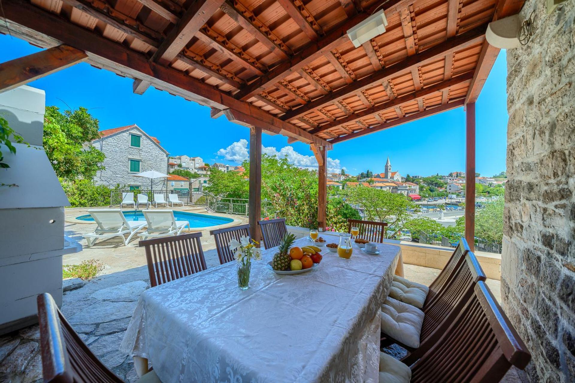 Villa Bonaca Perfect Location For A Holiday With Friends Or Family, Heated Pool Сумартин Экстерьер фото