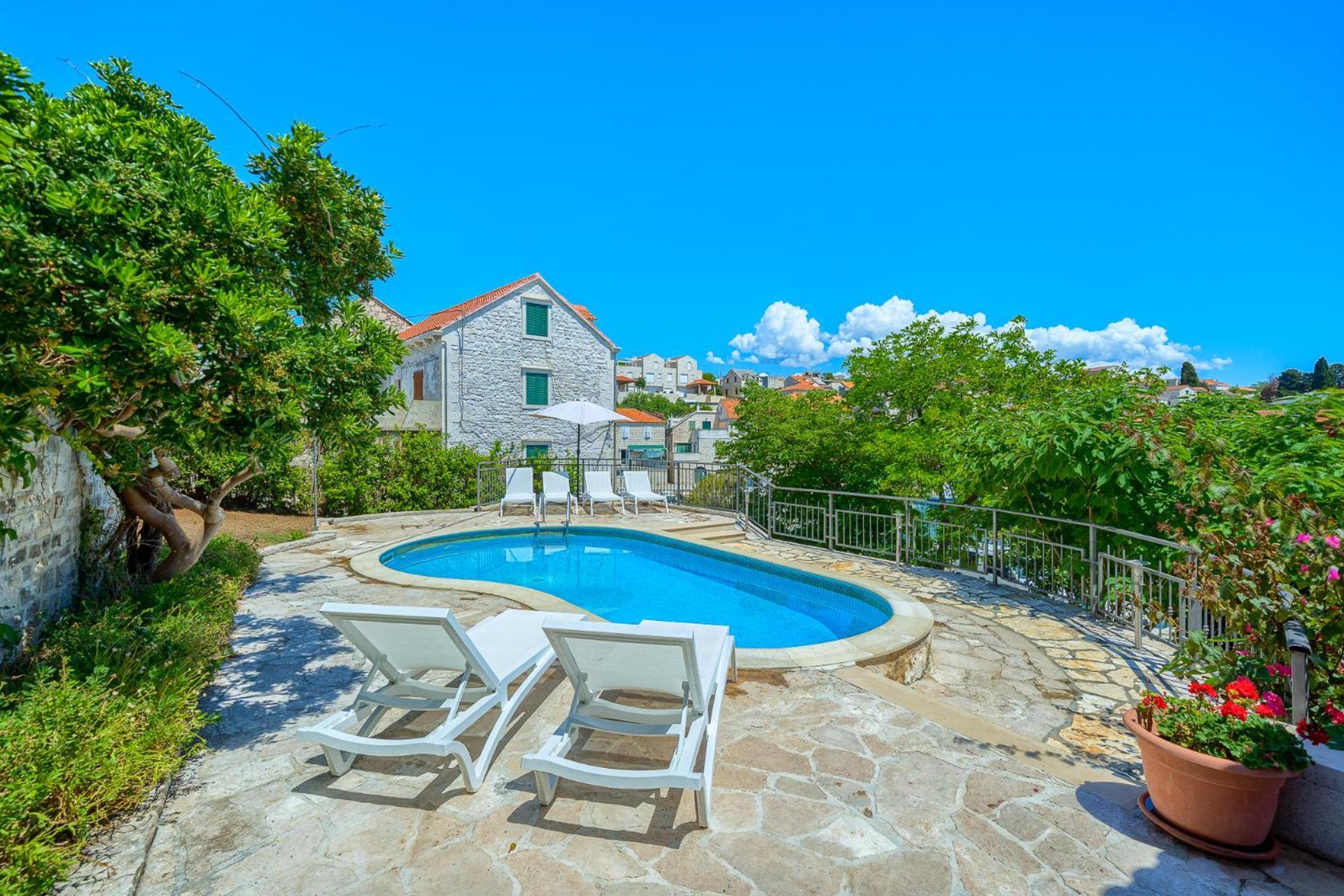 Villa Bonaca Perfect Location For A Holiday With Friends Or Family, Heated Pool Сумартин Экстерьер фото